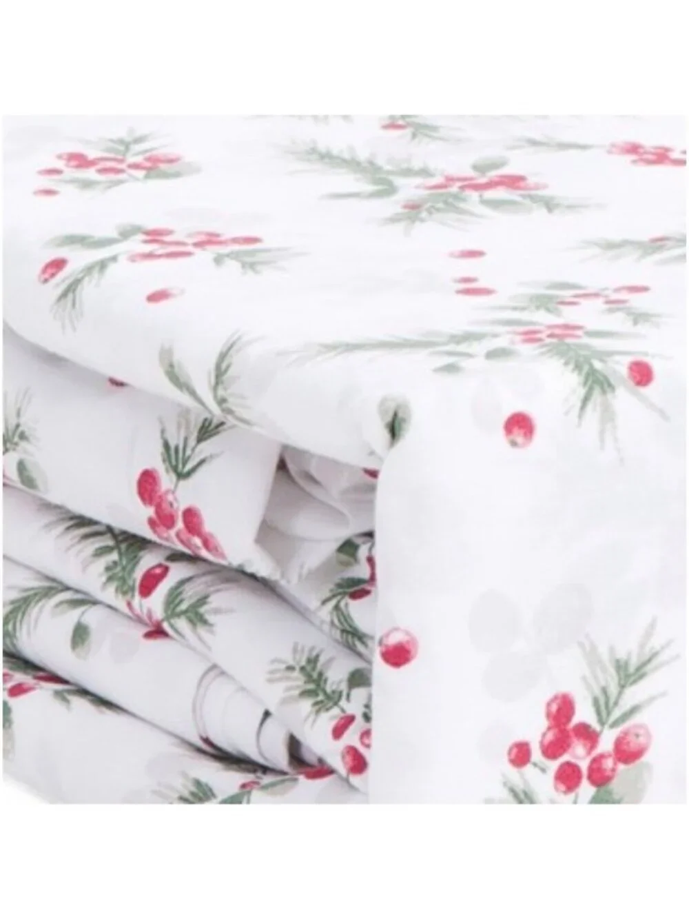 LAURA ASHLEY Berry Bright Cotton Sheet Set